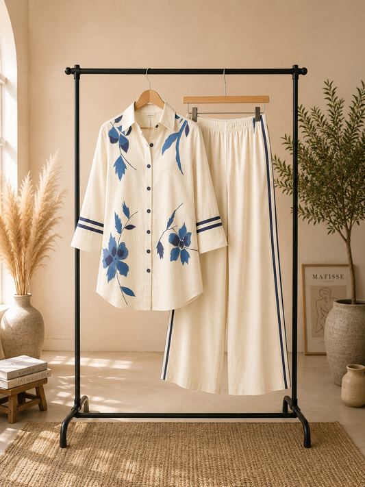 Azure Bloom Coord Set