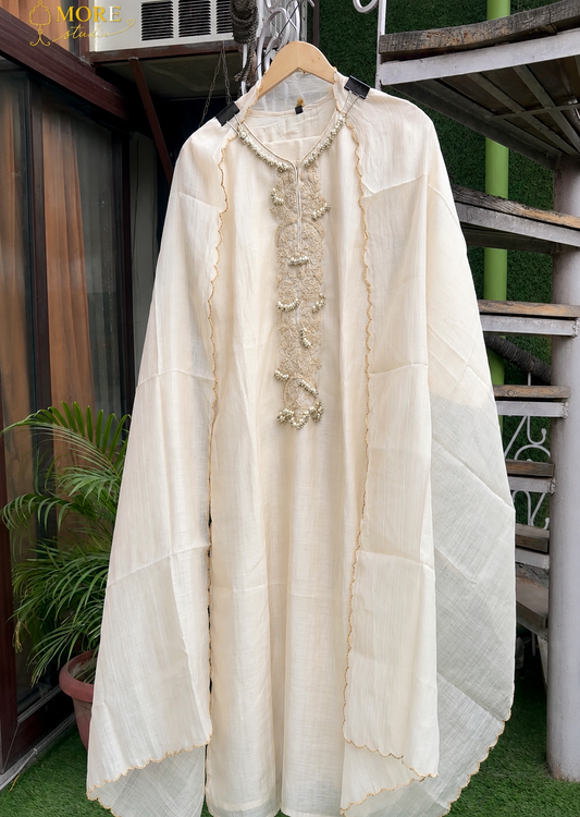 Ivory Pearl Grace Suit Set