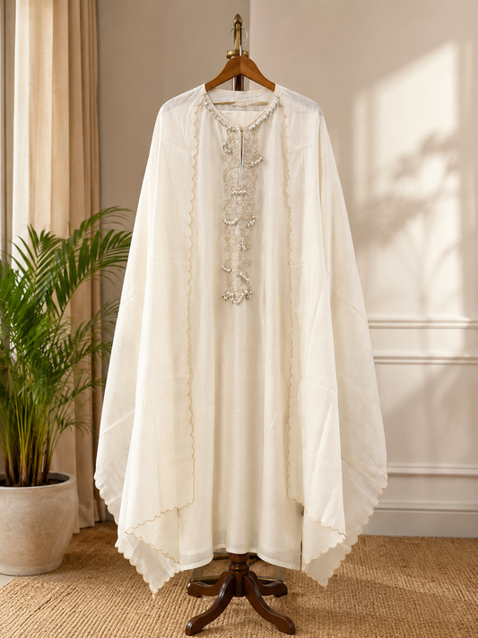 Ivory Pearl Grace Suit Set