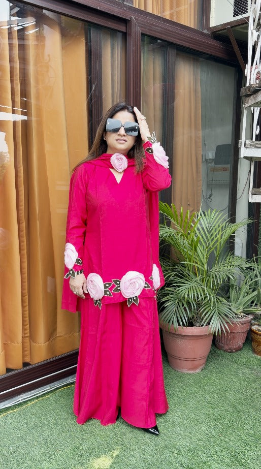 Rose Rouge Kurta Set