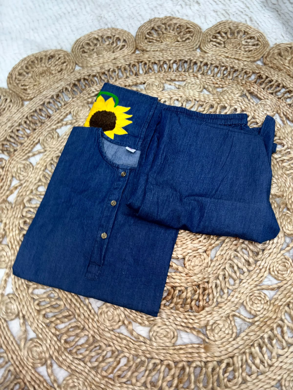 Midnight Sunflower Co-ord set