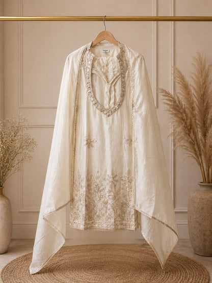 Ivory Heirloom Kurta Set