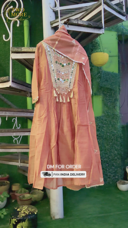 Mehr Anarkali Kurta Set